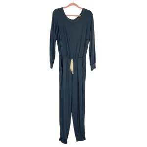 143 Story by Line Up Long Sleeve Faux Drawstring Waist Jumpsuit- Size ~S (see notes)