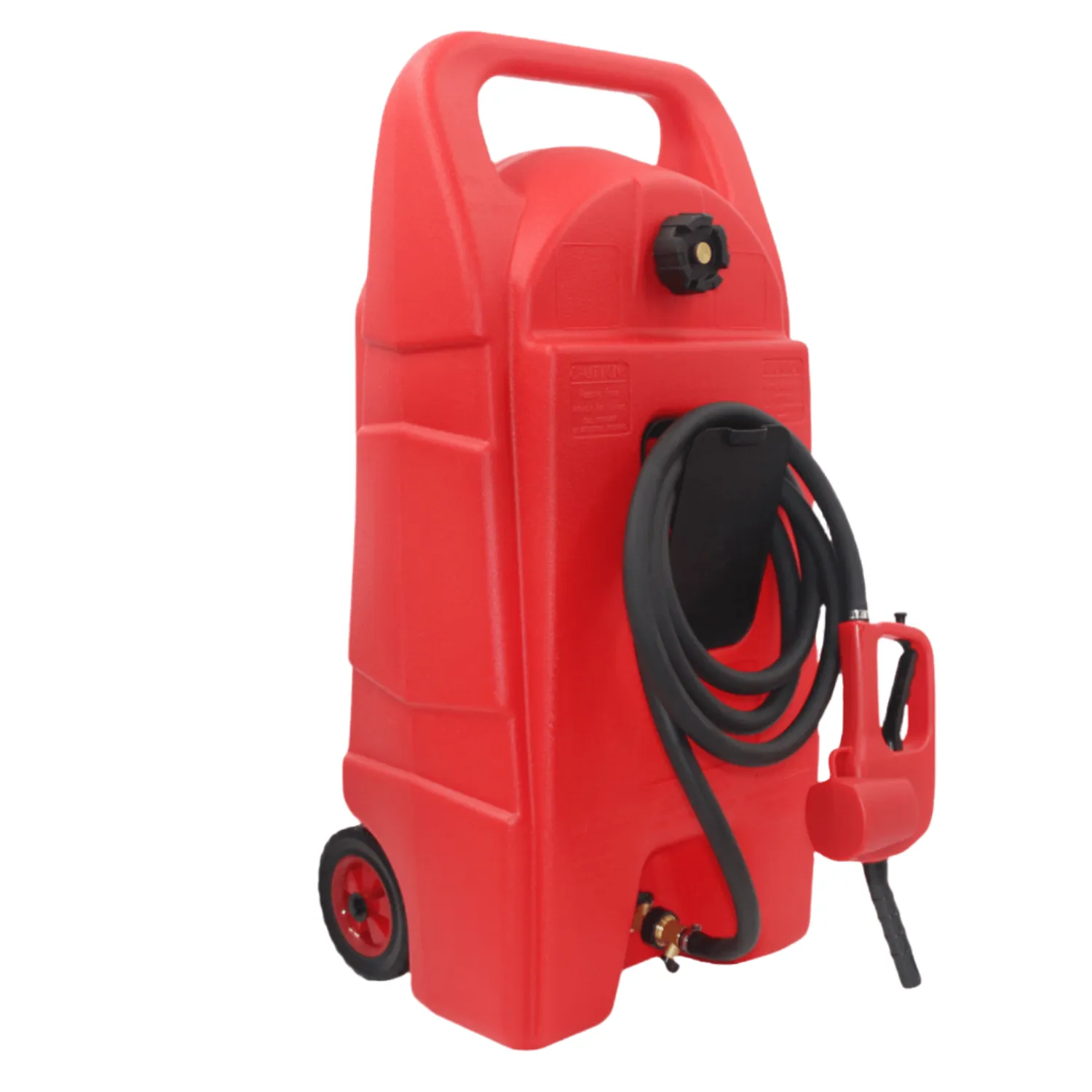 15 Gallon Gas Caddy With Wheels, Fuel Storage Tank