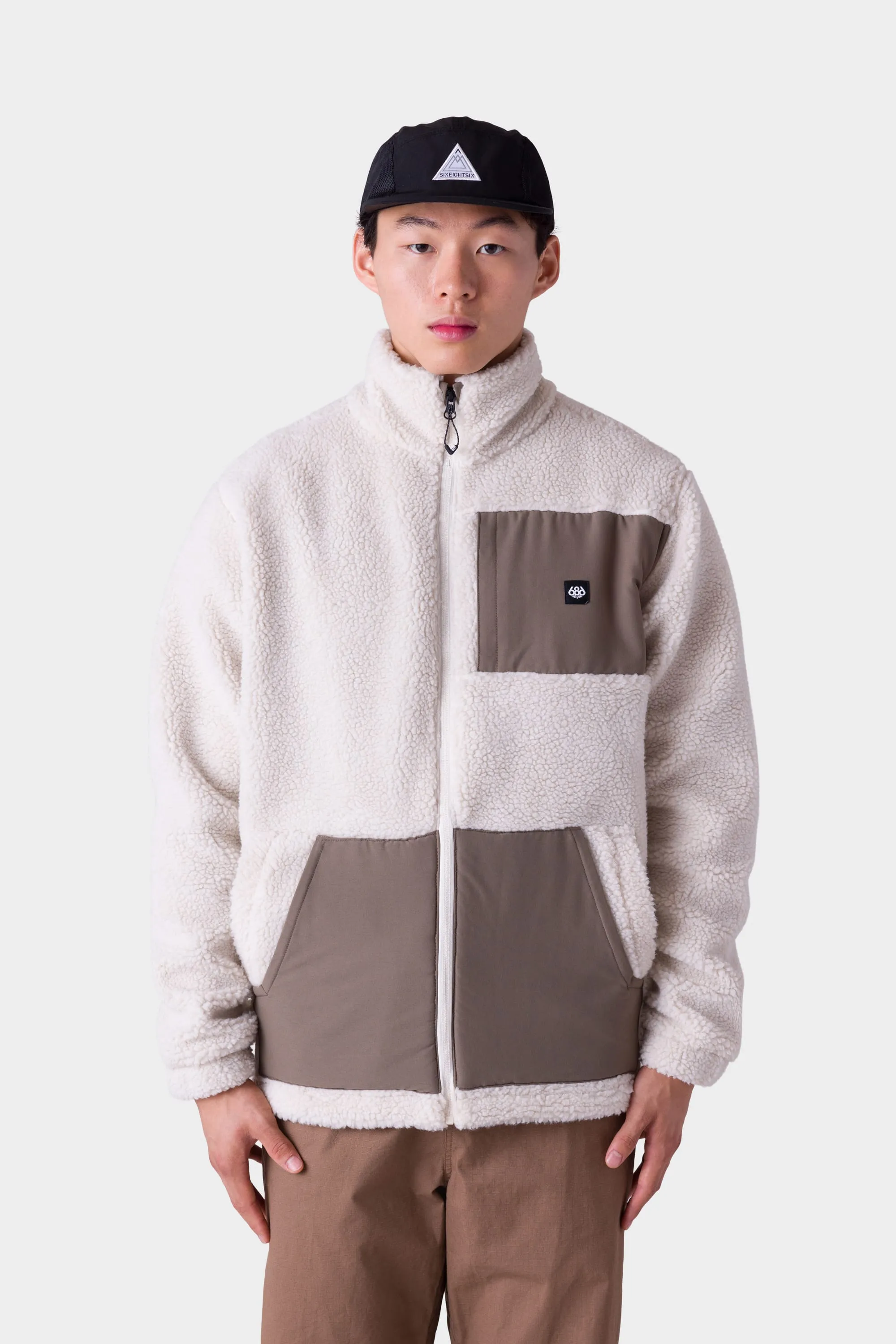 686 Men's Molehill Sherpa Zip Up Jacket