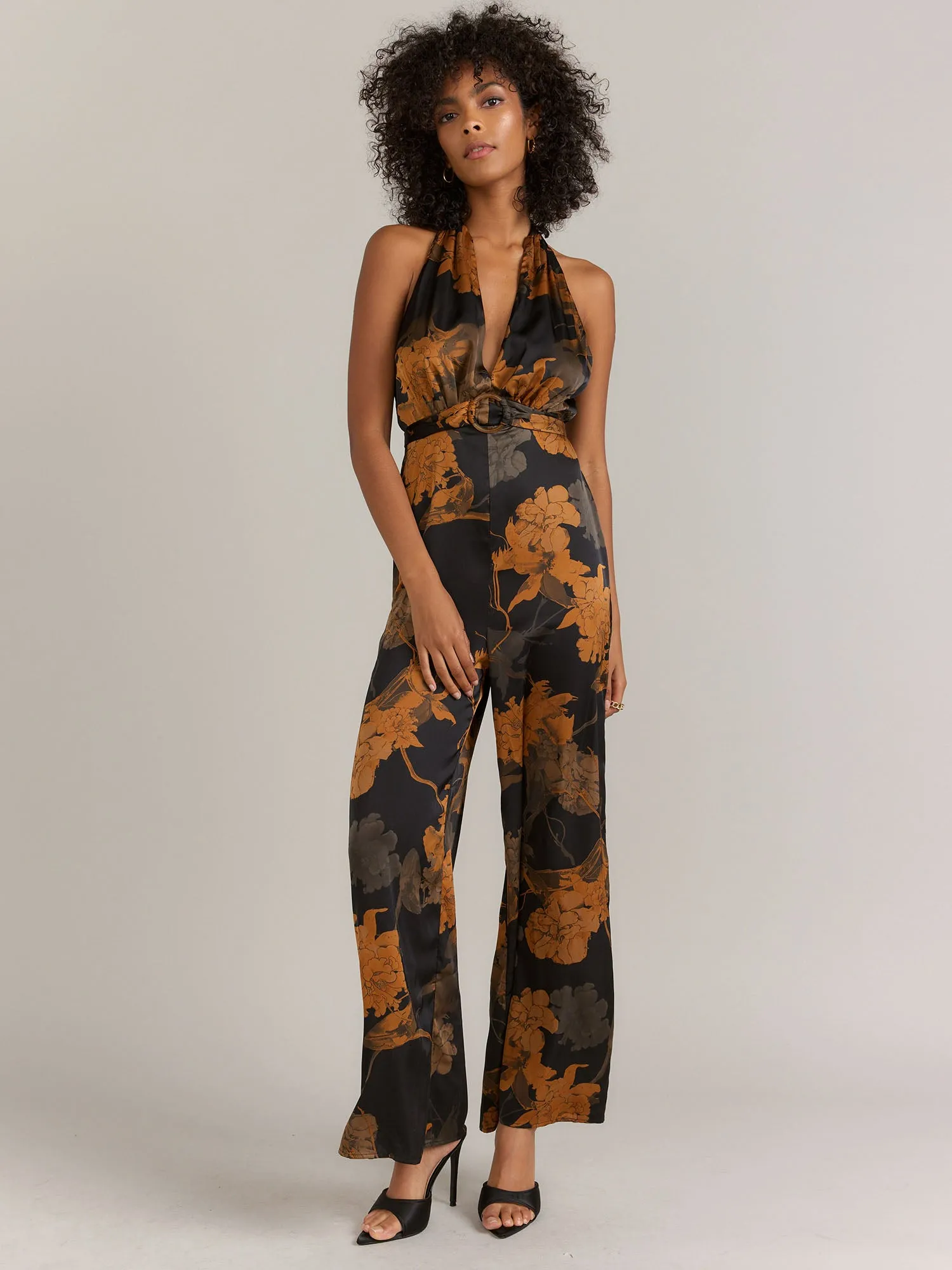 Aakaa Halter Tie Back Jumpsuit - Brands We Love