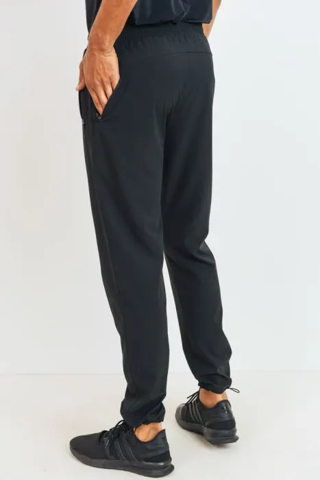 Active Sweatpants - Black (extended sizes)