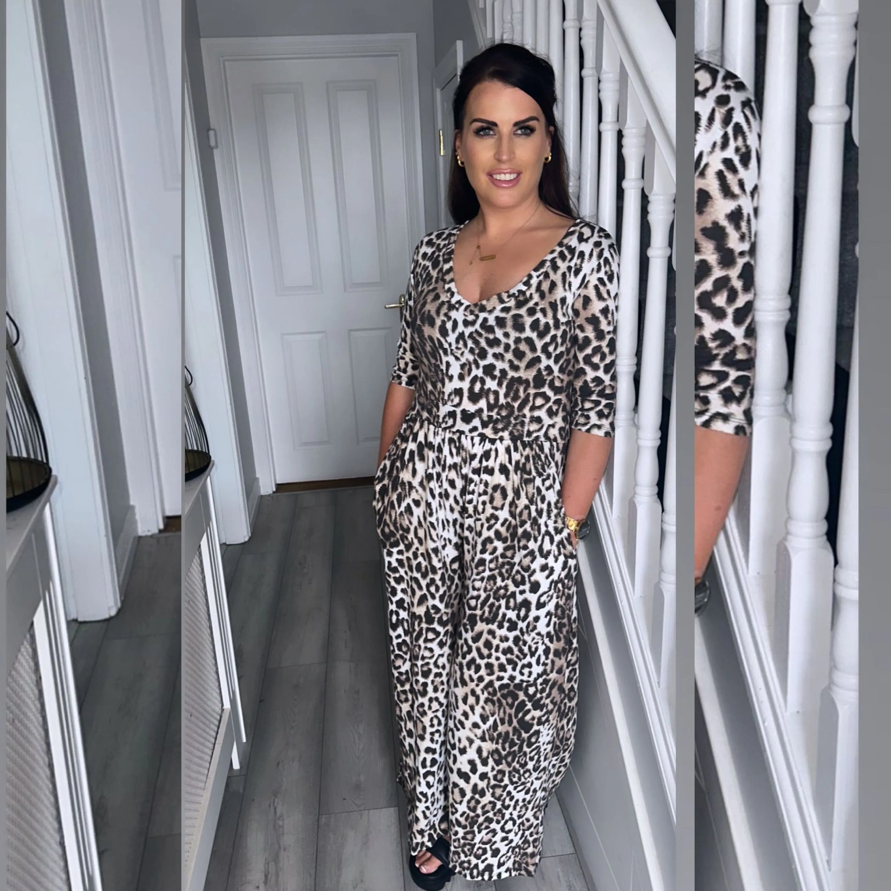 Alana Jumpsuit (Leopard)