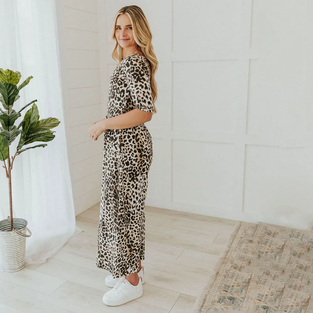 Alana Jumpsuit (Leopard)