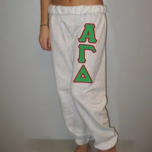 Alpha Gamma Delta Sorority Sweatpants - TWILL