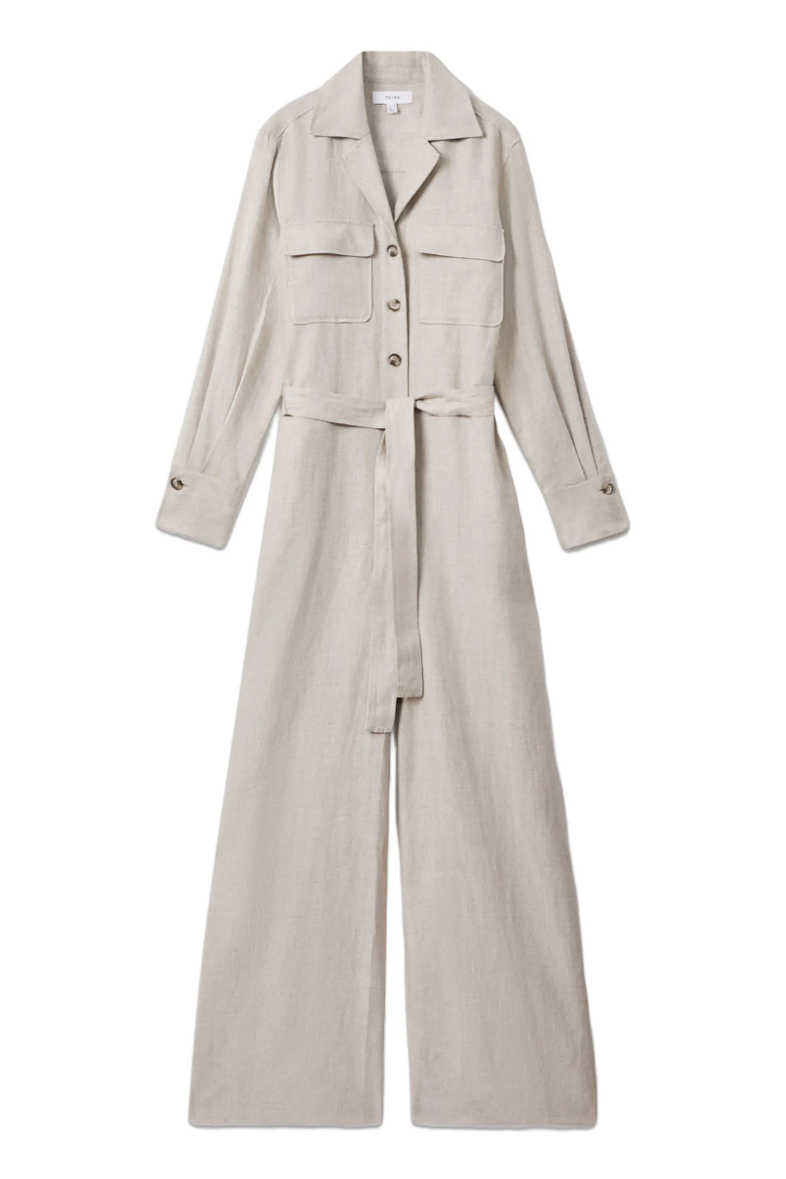 Anita Linen Wide Leg Jumpsuit