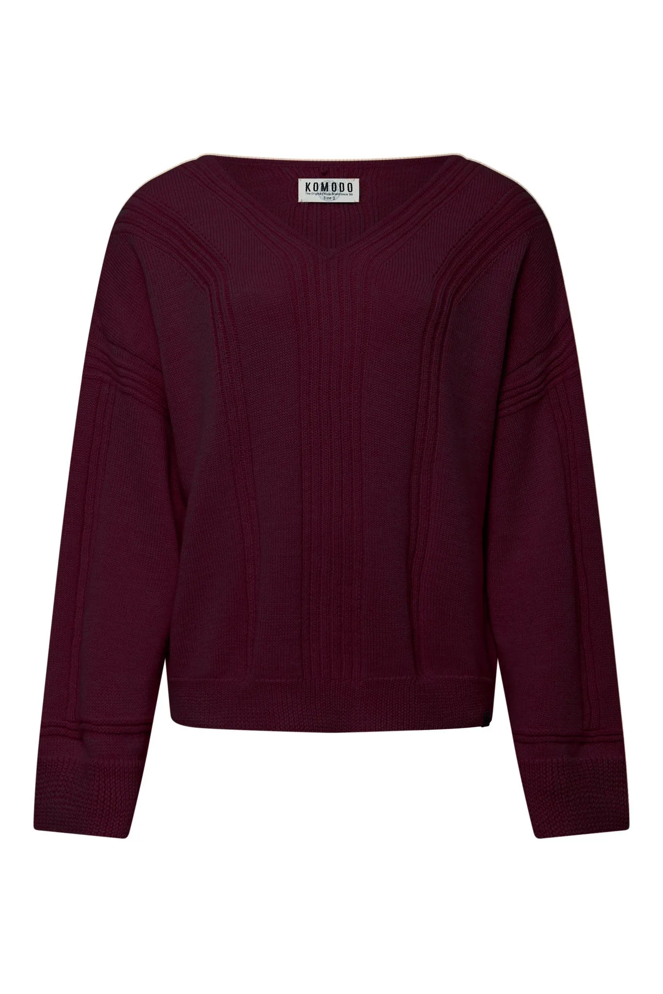 Anya Fine Merino Wool Jumper Walnut