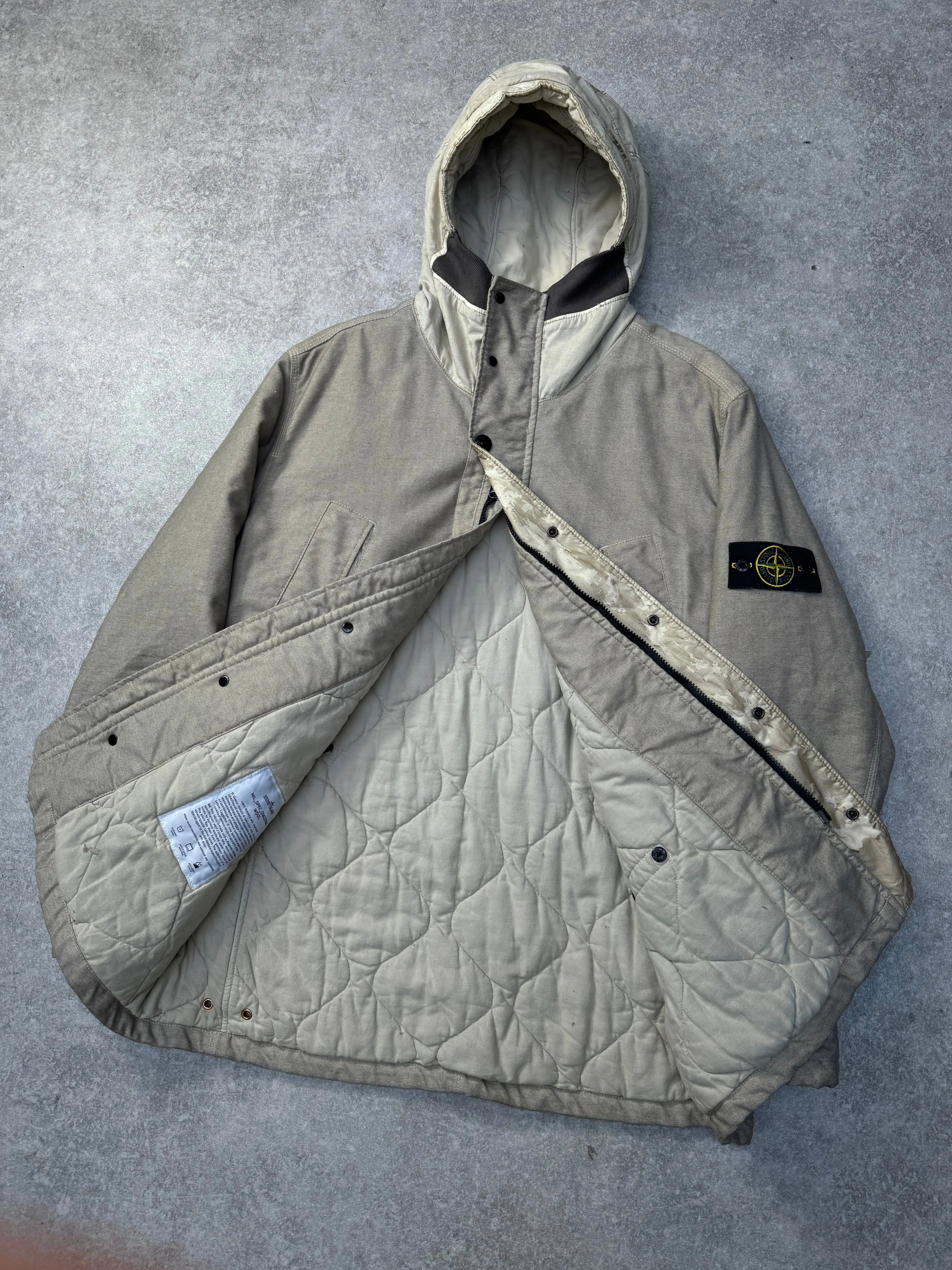 A/W 2011 Stone Island Mil Spec Diagonal Parka Jacket