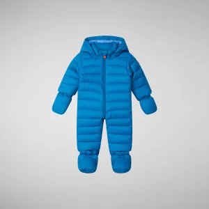 Babies' Storm Jumpsuit in Blue Berry