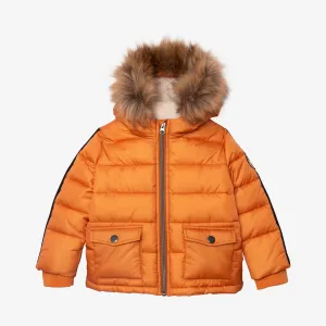 Baby boy yellow puffer parka