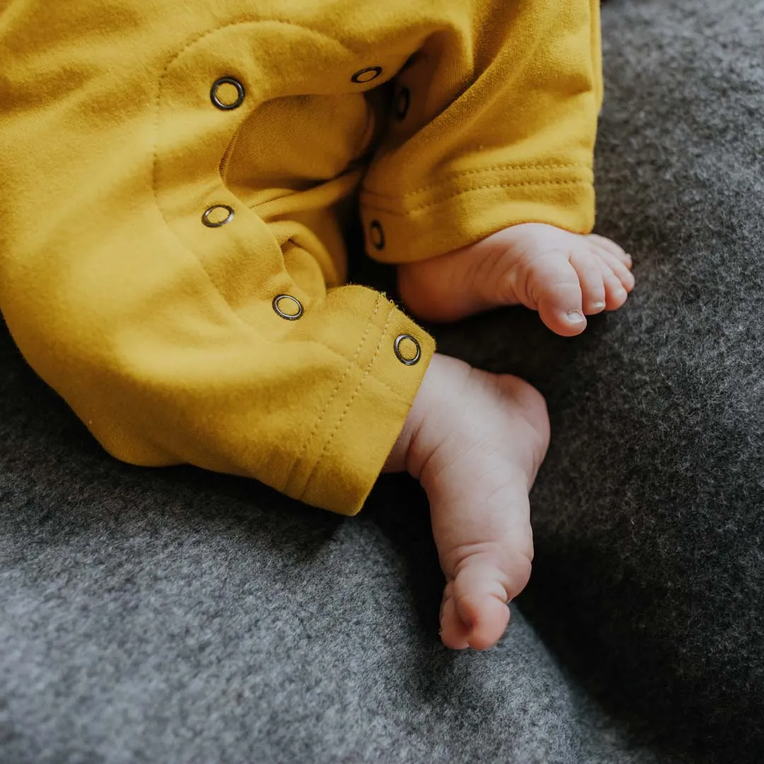 Baby jumpsuit GOLDEN YELLOW