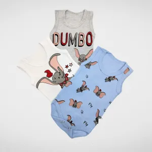 Baby Jumpsuit (Salopette) - Baby Blue (Dumbo)