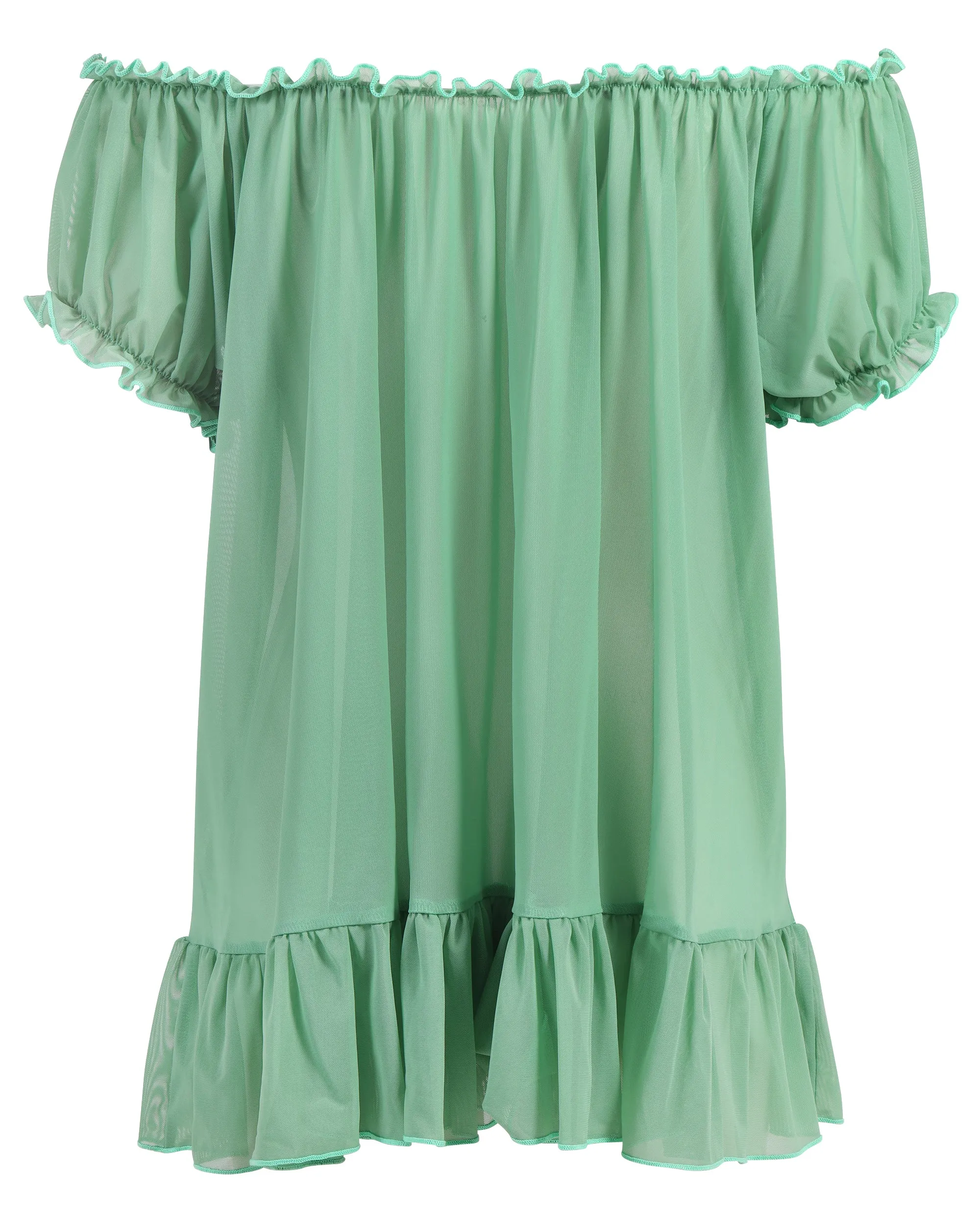 BABYDOLL DRESS // SEAFOAM