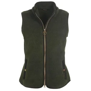 Barbour Burford Ladies Fleece Gilet - Olive/Classic