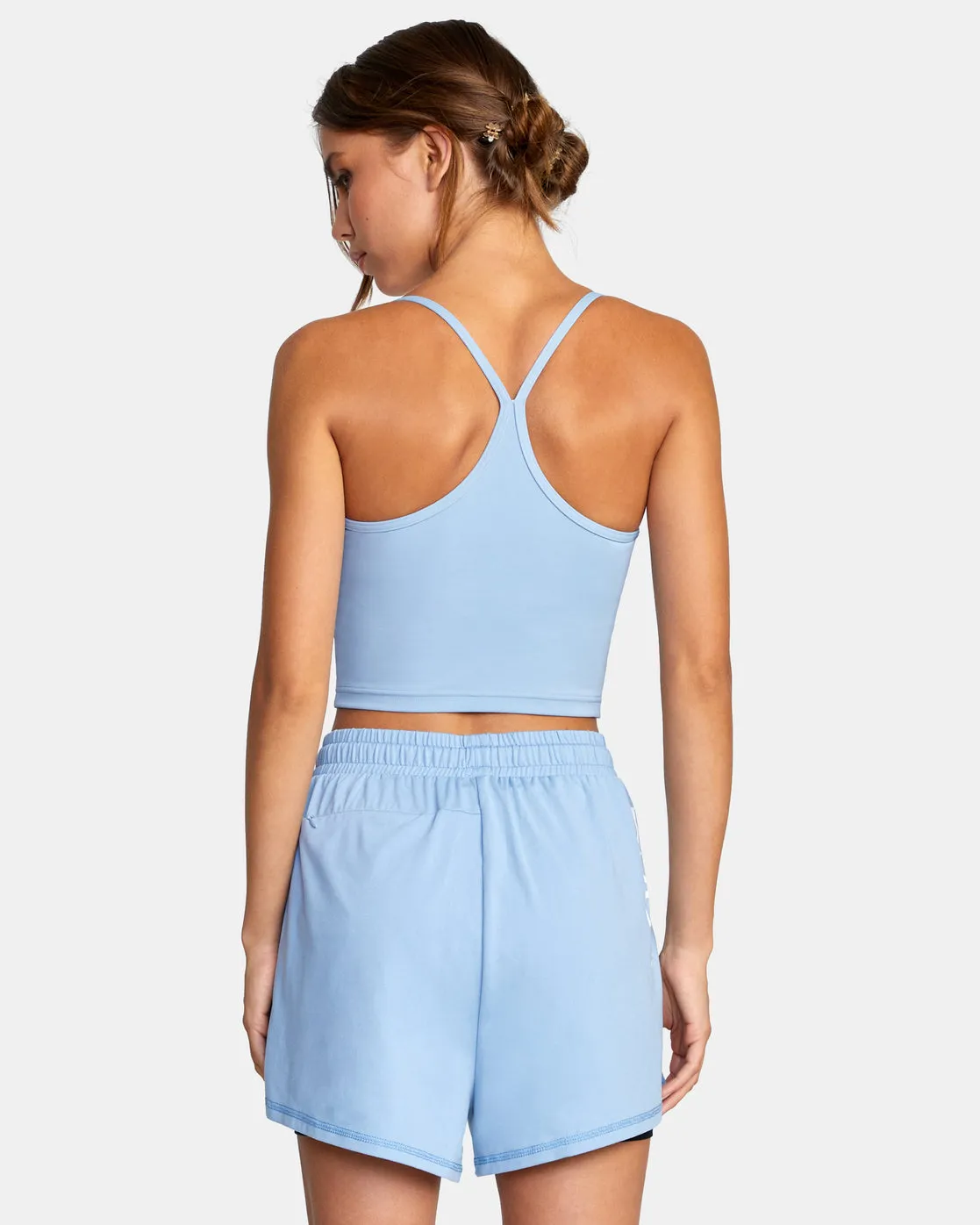 Base Tank Sports Bra - Muted Blue