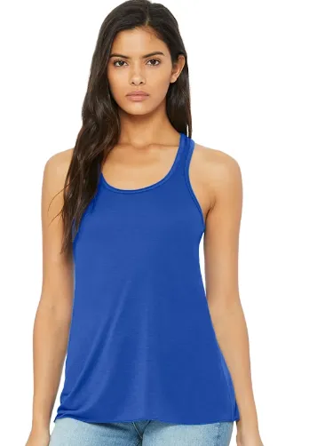 Bella   Canvas Womens Flowy Racerback Tank