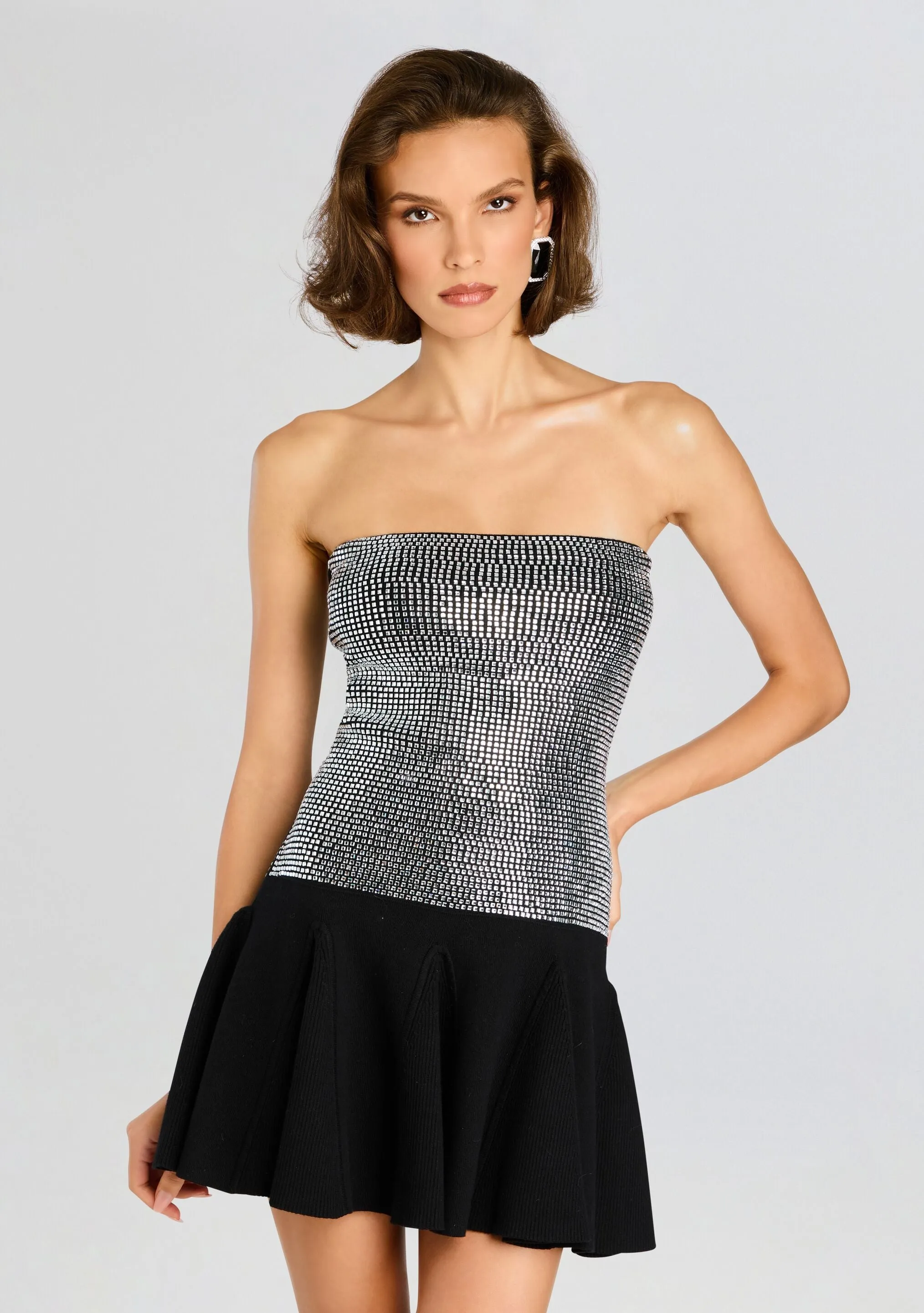 Bello Embellished Knit Dress