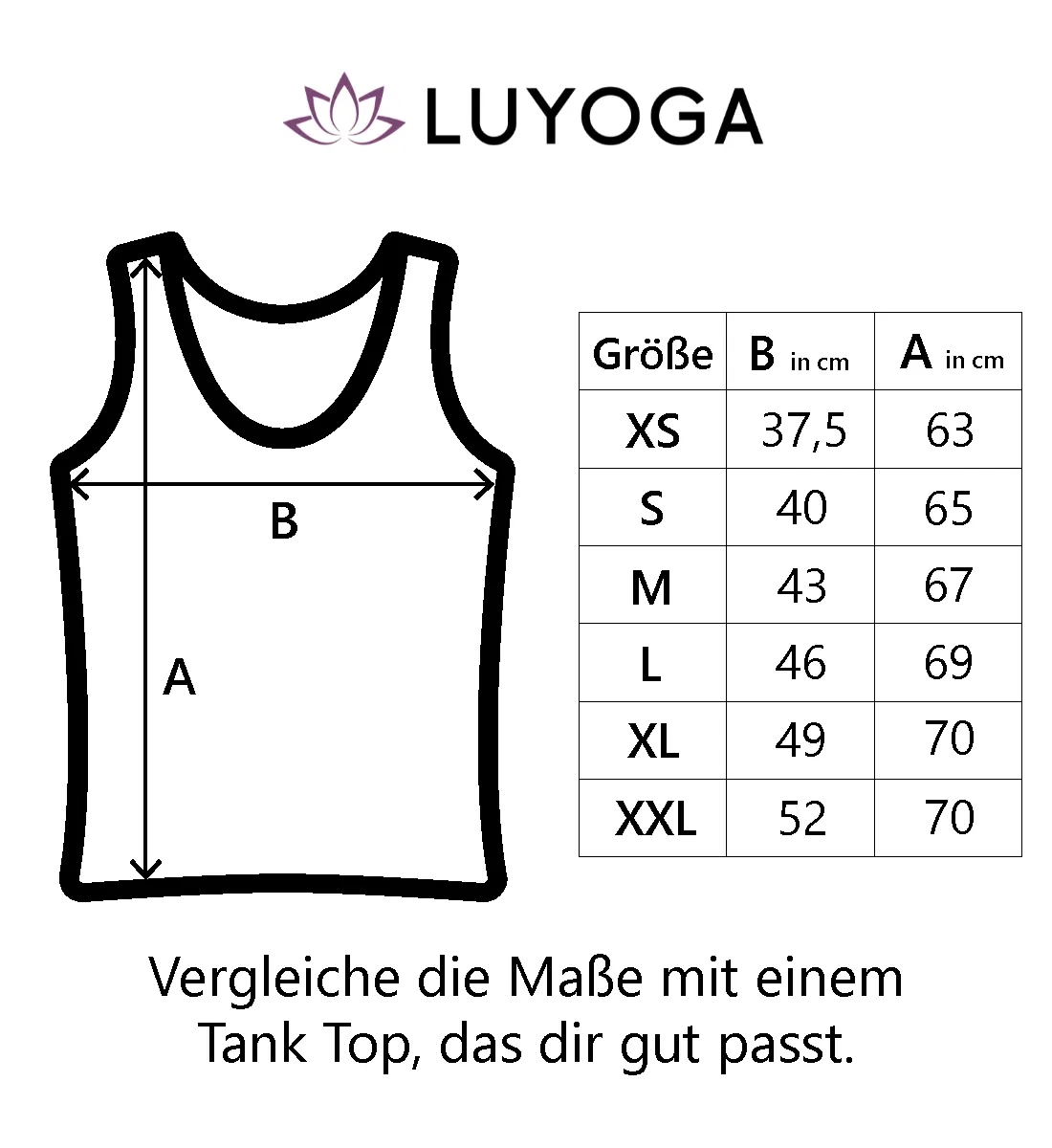 Beste Yogalehrerin 100% Bio Tank Top