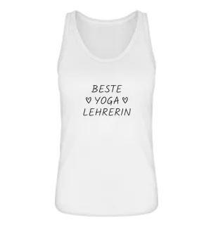 Beste Yogalehrerin 100% Bio Tank Top