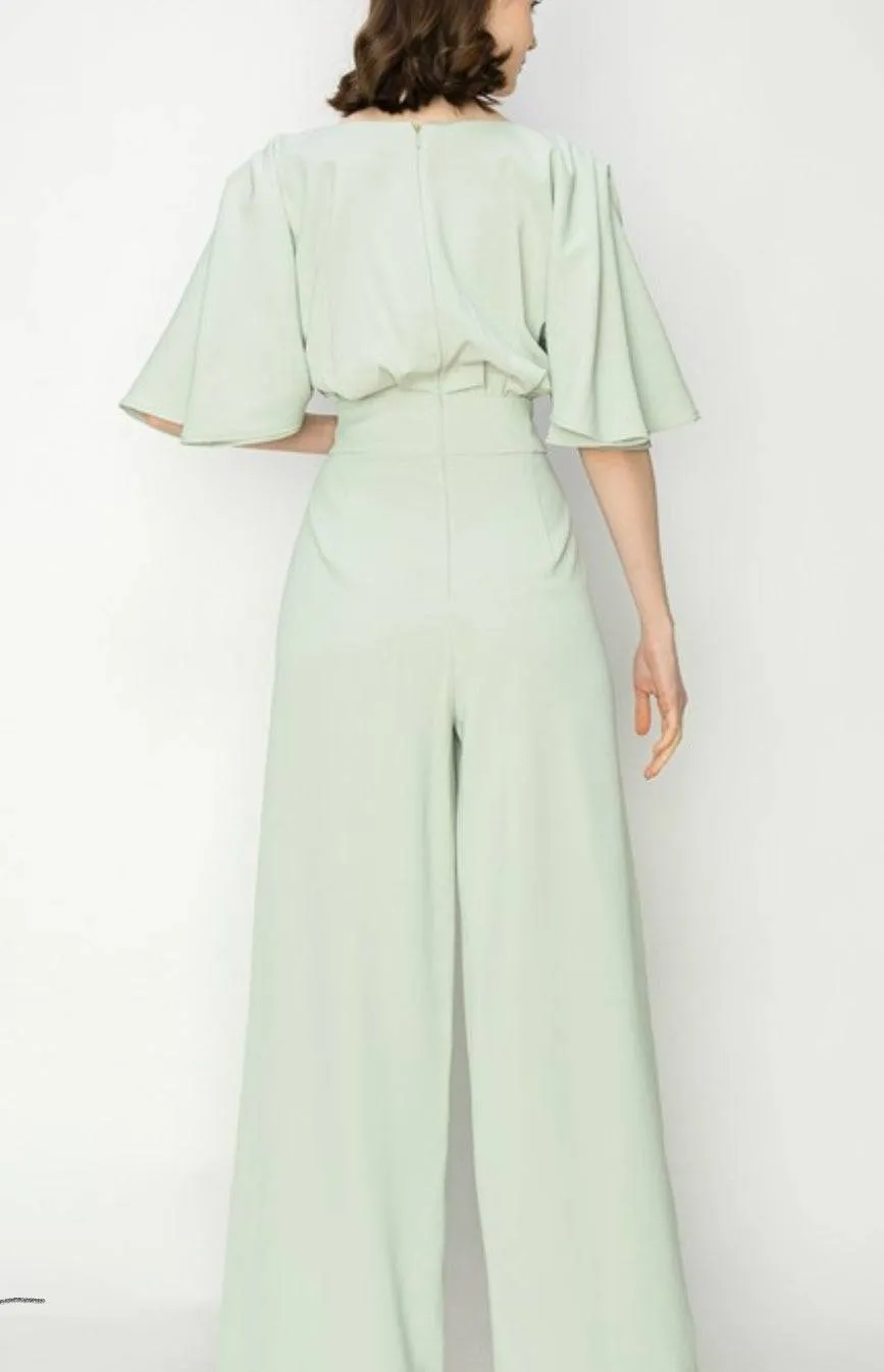 BETTER THAN EVER JUMPSUIT (SAGE)