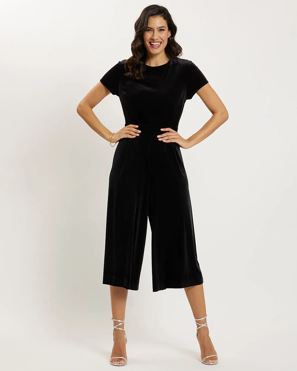 Blaire Jumpsuit - Stretch Velvet