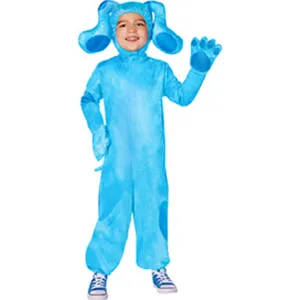 Blue's Clues and You Blue Costume for Toddlers, Blue Jumpsuit