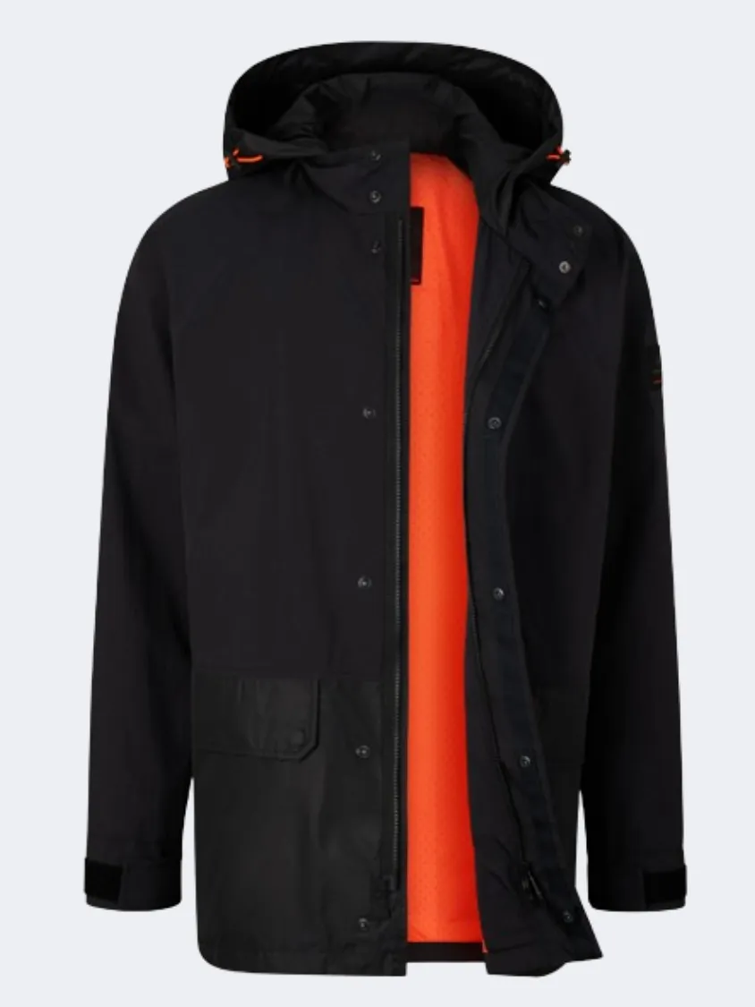 Bogner Lasko Men Lifestyle Jacket Black/Orange