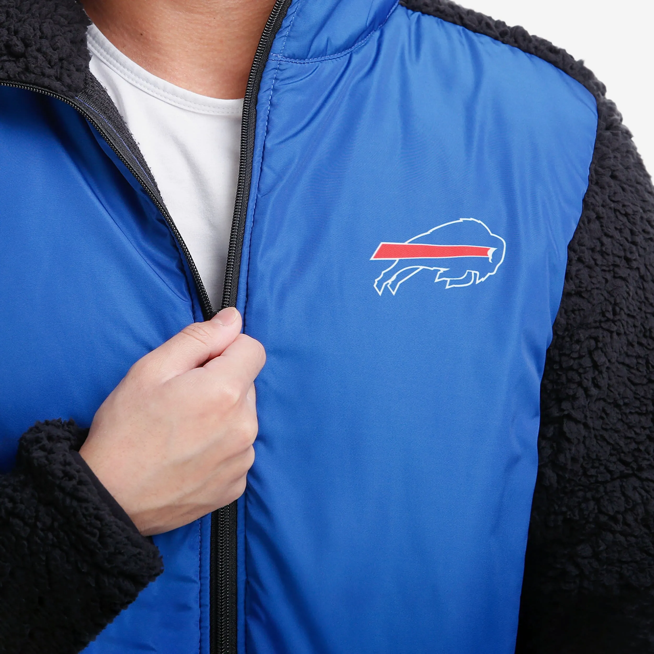 Buffalo Bills Sherpa Soft Zip Up Jacket