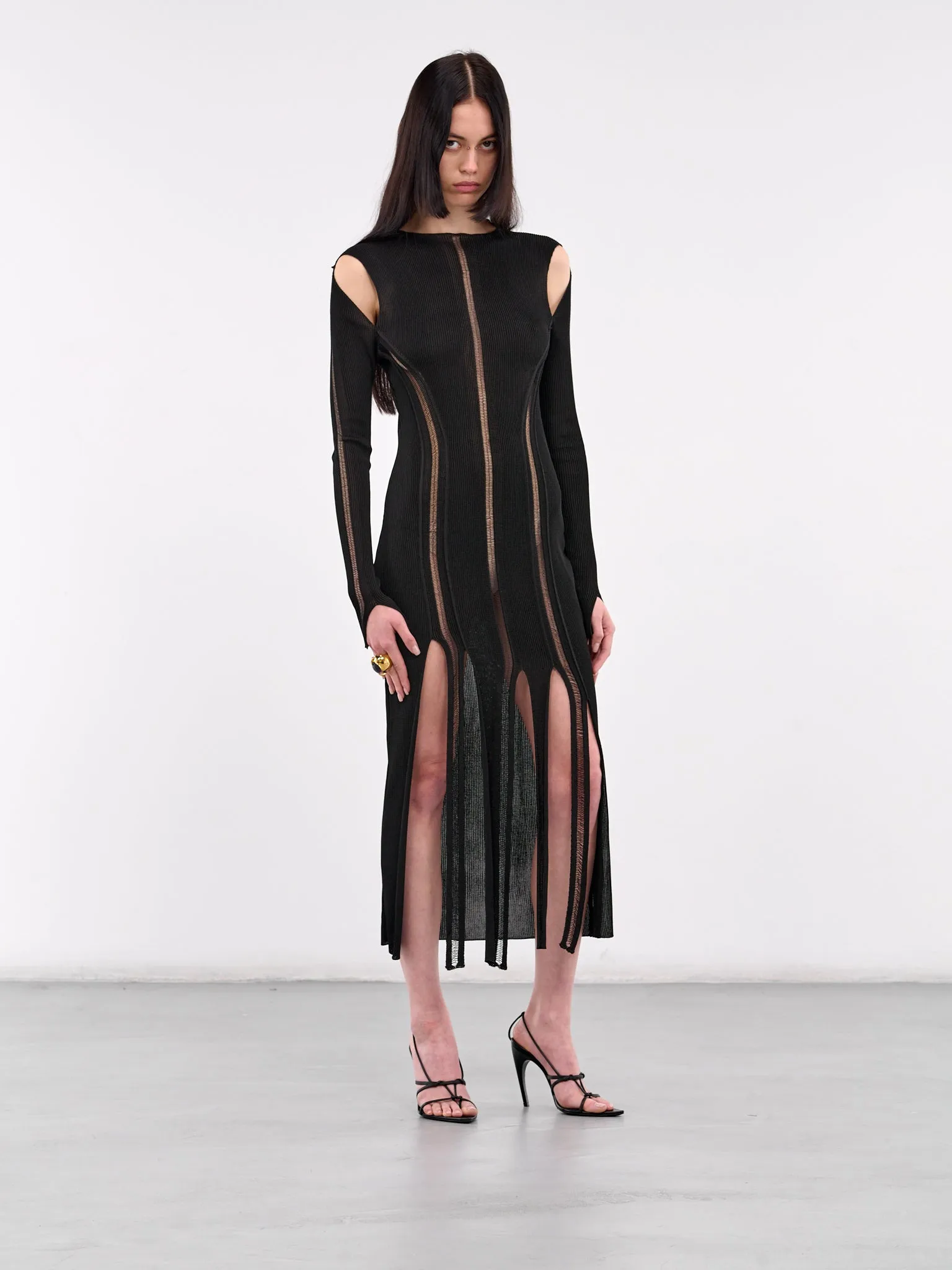 Cafolla Long Sleeve Dress (CAFOLLA-BLACK)