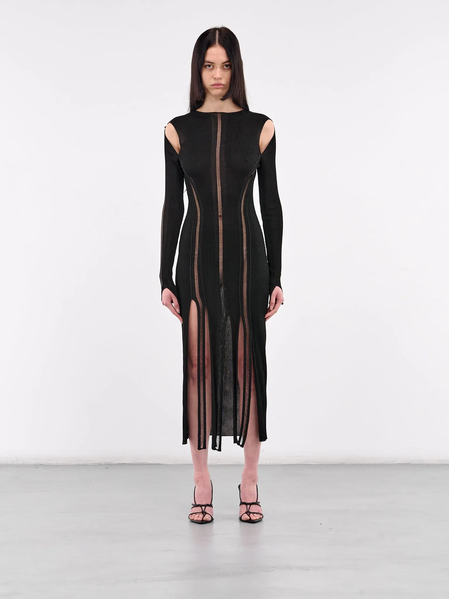 Cafolla Long Sleeve Dress (CAFOLLA-BLACK)