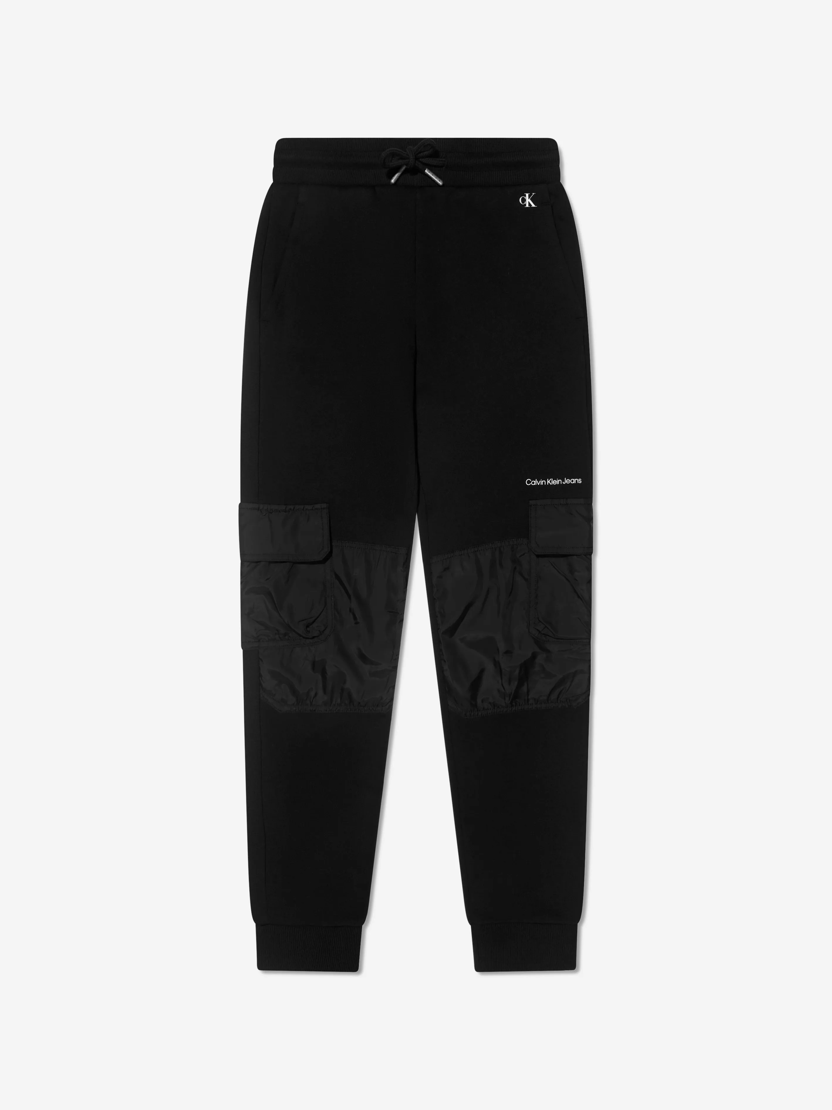 Calvin Klein Boys Mix Media Utility Sweatpants