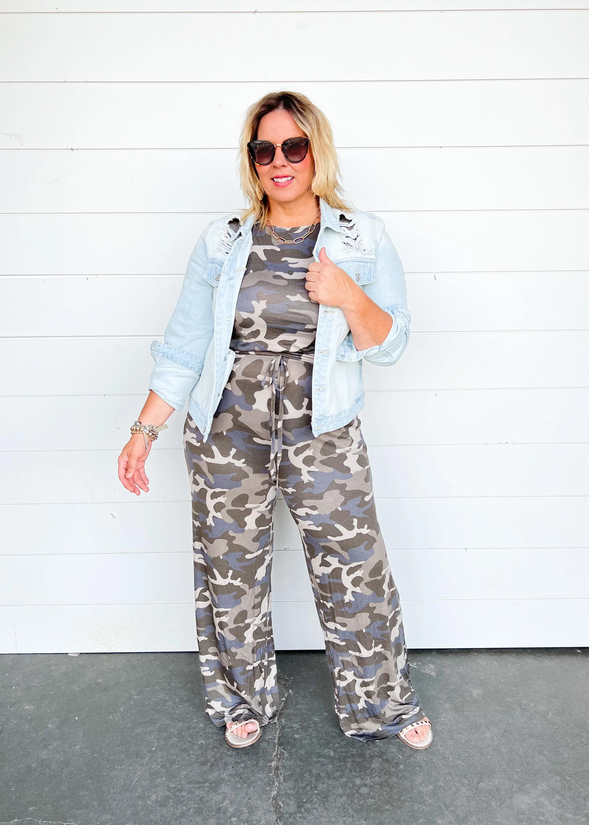 Camo Jumpsuit - Final Sale