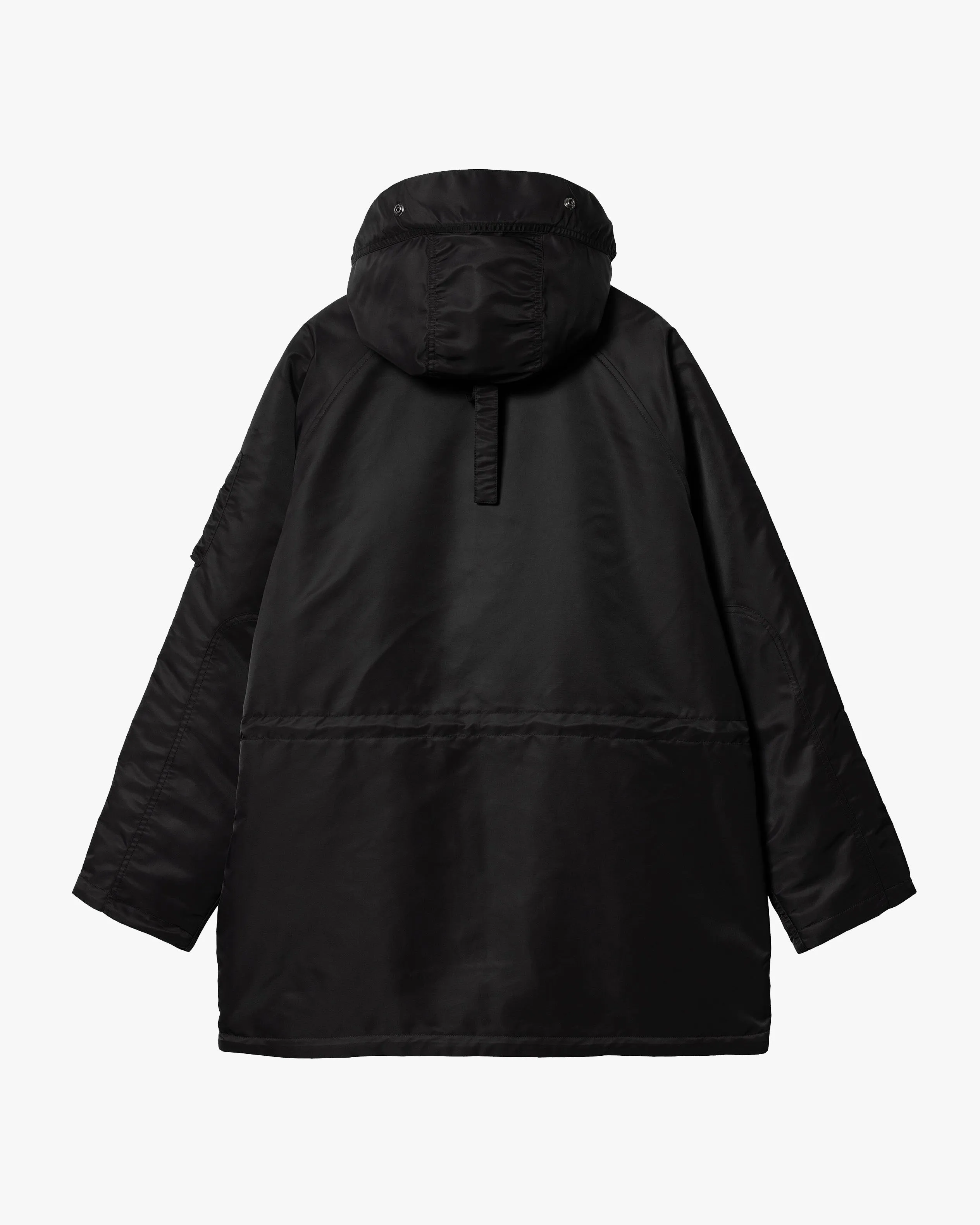 Carhartt WIP Hooded Olten Parka - Black