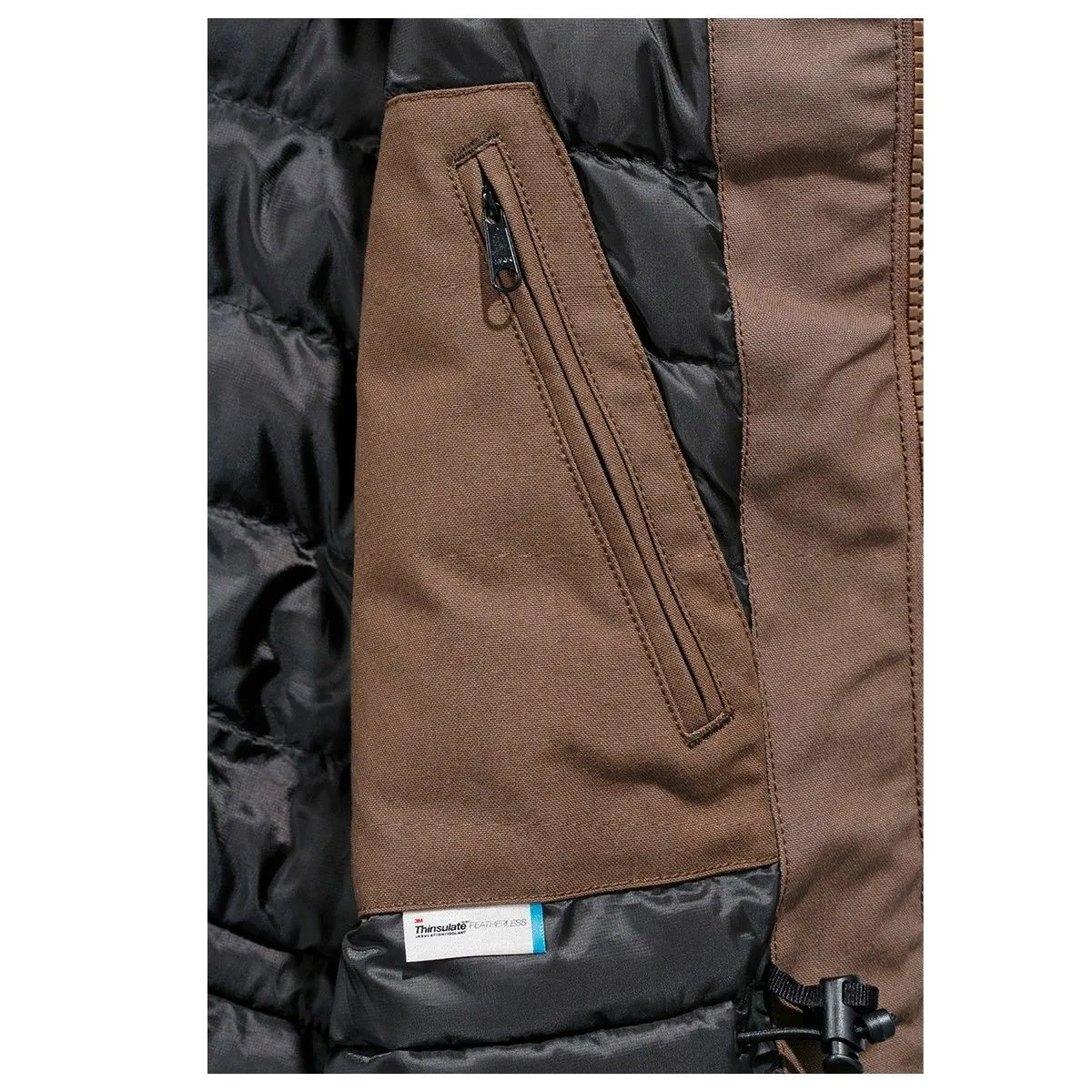 Carhartt&#x20;102728&#x20;Quick&#x20;Dry&#x20;Sawtooth&#x20;Parka&#x20;-&#x20;Dark&#x20;Canyon&#x20;Brown