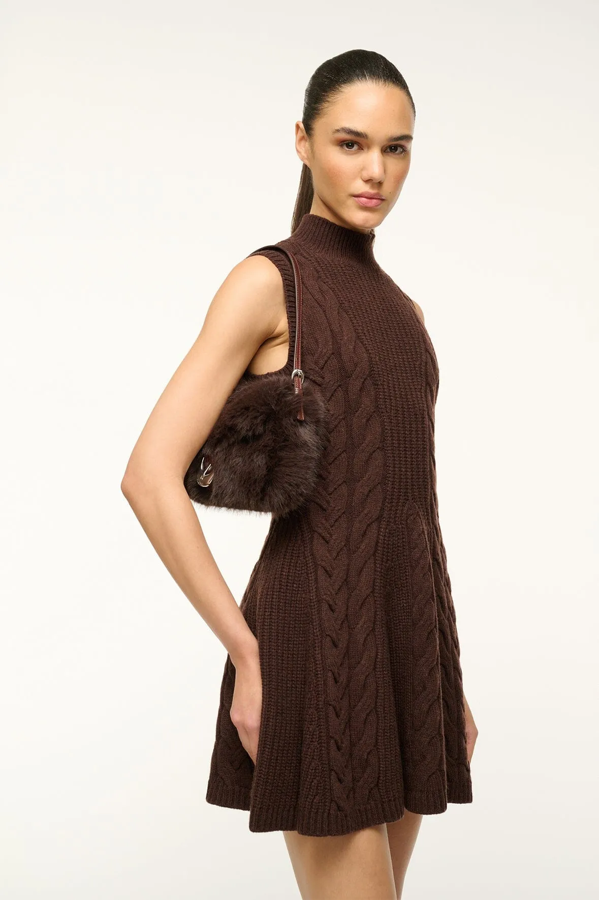 CHARADE DRESS | DARK CHOCOLATE