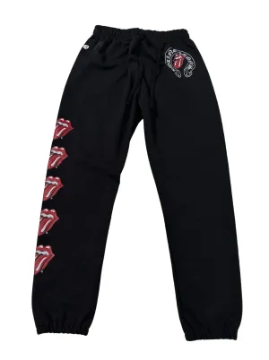 Chrome Hearts 'Rolling Stones' Black Sweatpants