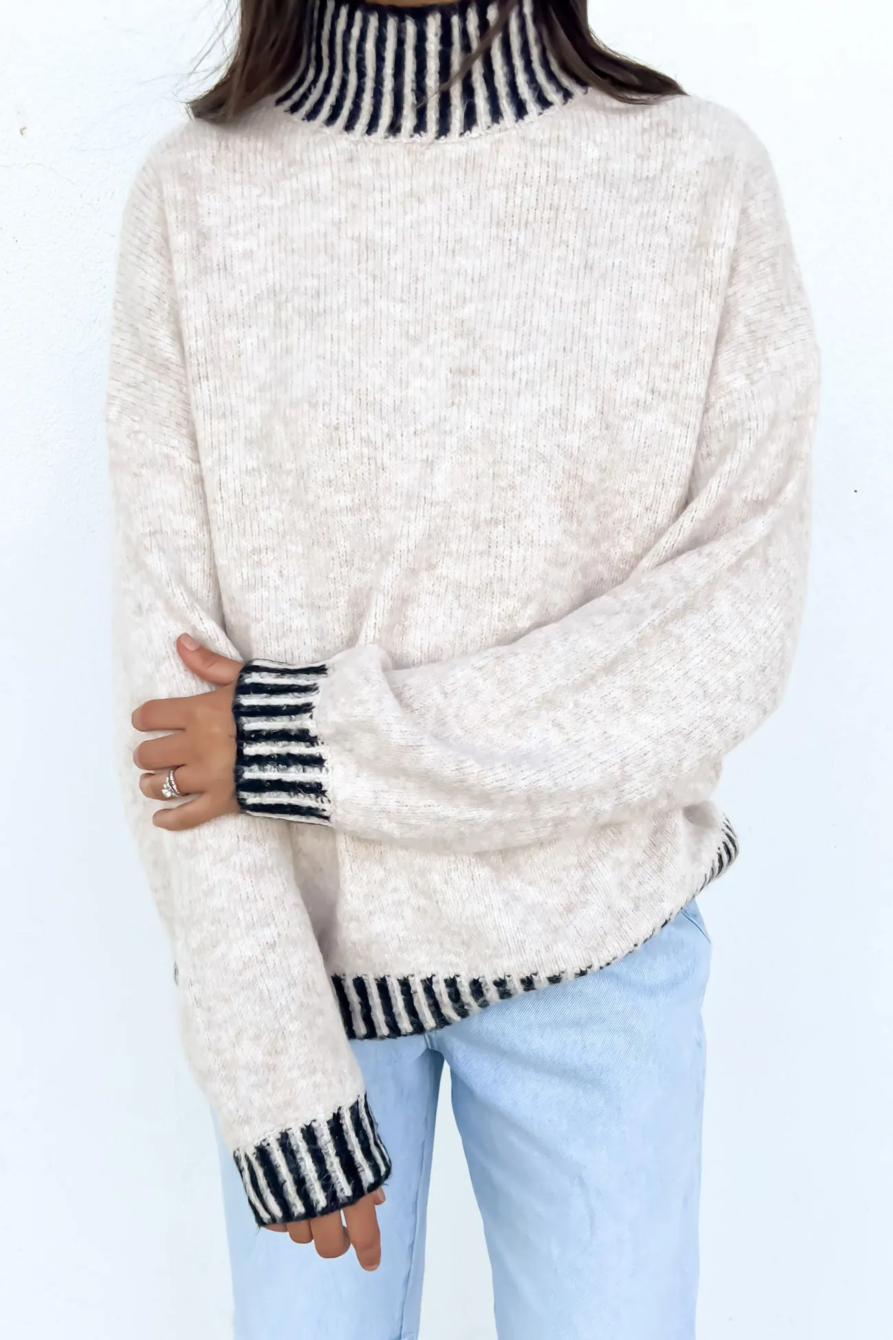 Cindy Knit Jumper Latte