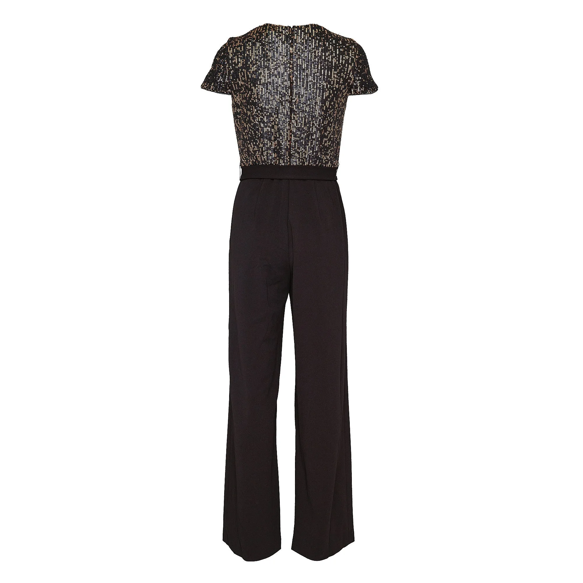 Combo-Scuba Crepe & Two Tone Jumpsuit