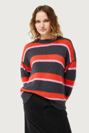 Compania Fantastica Striped Knitted Jumper