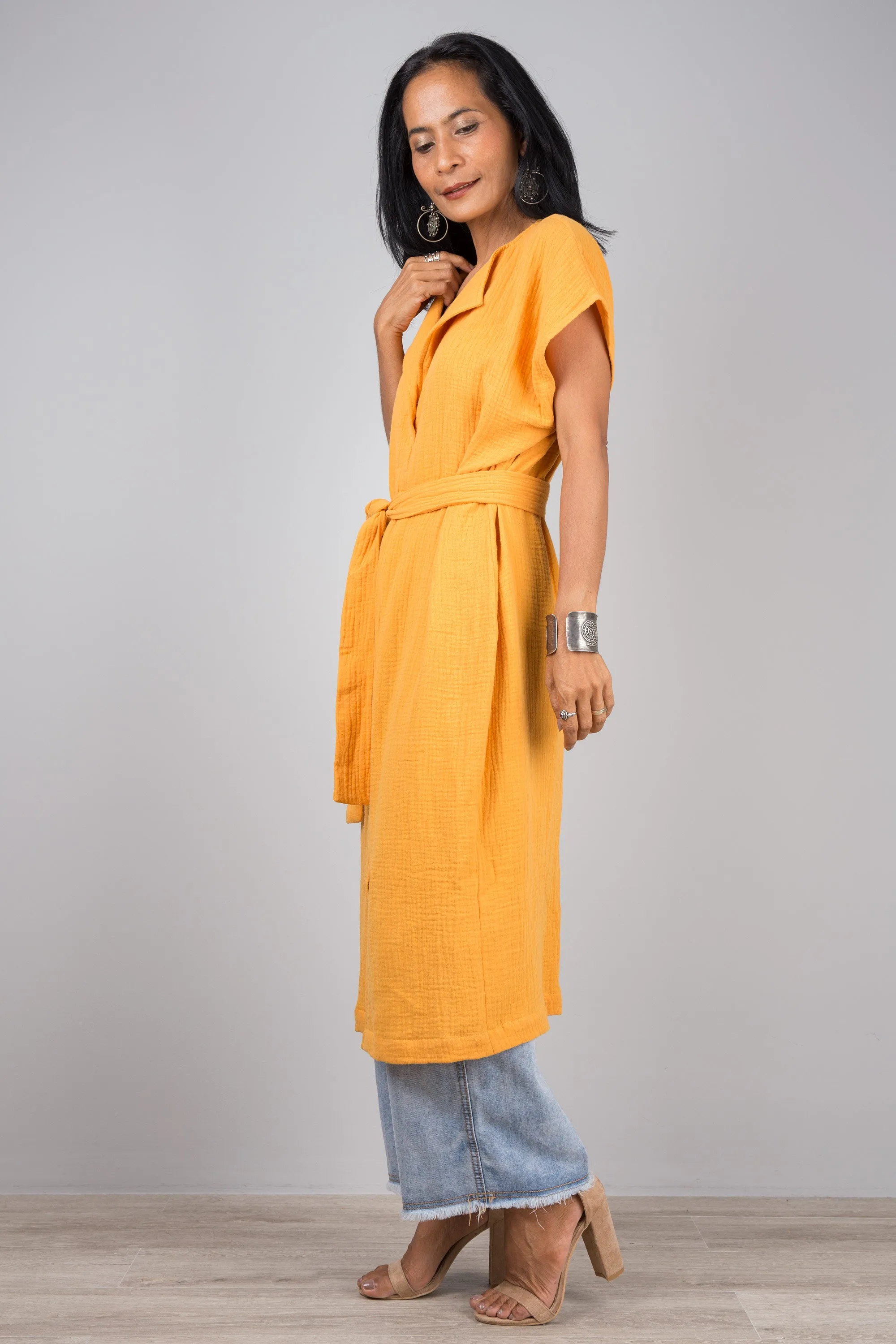 Cotton Gauze Dress