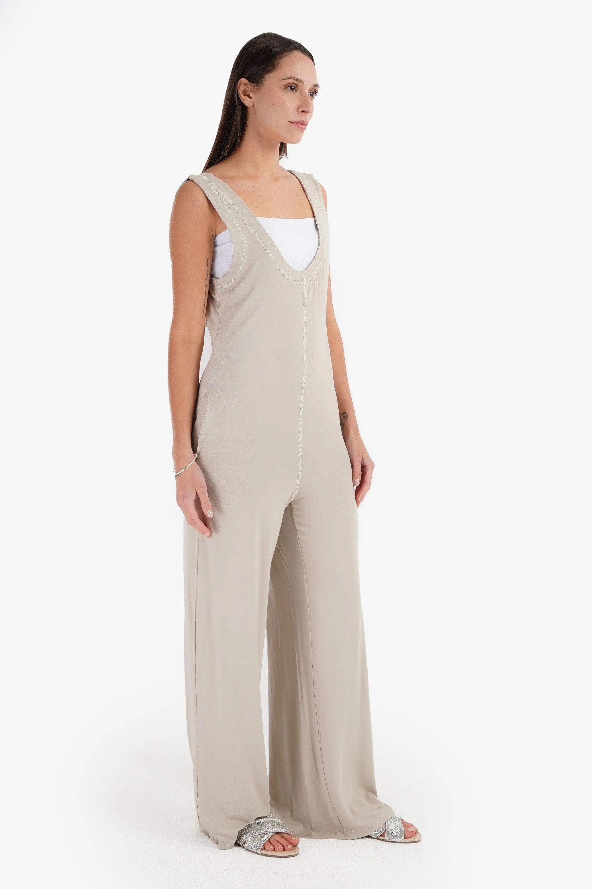 Cotton Pyjama Jumpsuit