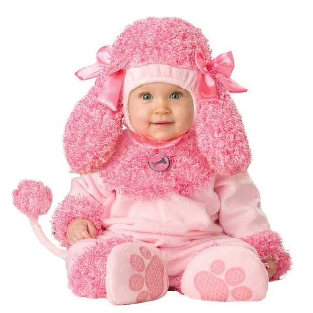 Cute Baby Animal Costume Jumpsuit Romper baby clothes Cosplay Halloween