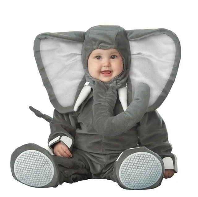 Cute Baby Animal Costume Jumpsuit Romper baby clothes Cosplay Halloween