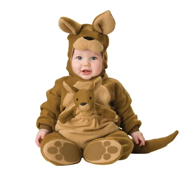 Cute Baby Animal Costume Jumpsuit Romper baby clothes Cosplay Halloween