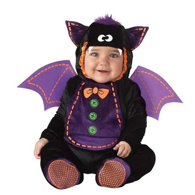 Cute Baby Animal Costume Jumpsuit Romper baby clothes Cosplay Halloween