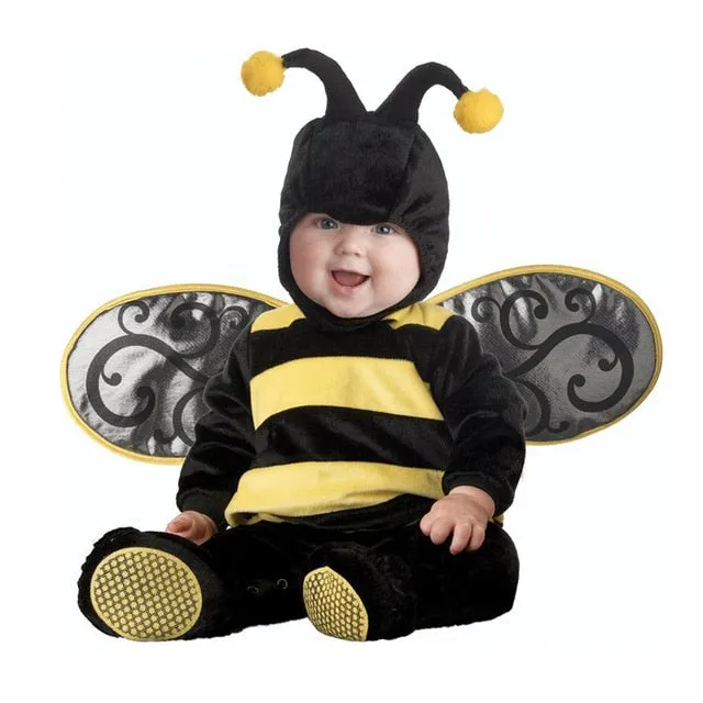 Cute Baby Animal Costume Jumpsuit Romper baby clothes Cosplay Halloween