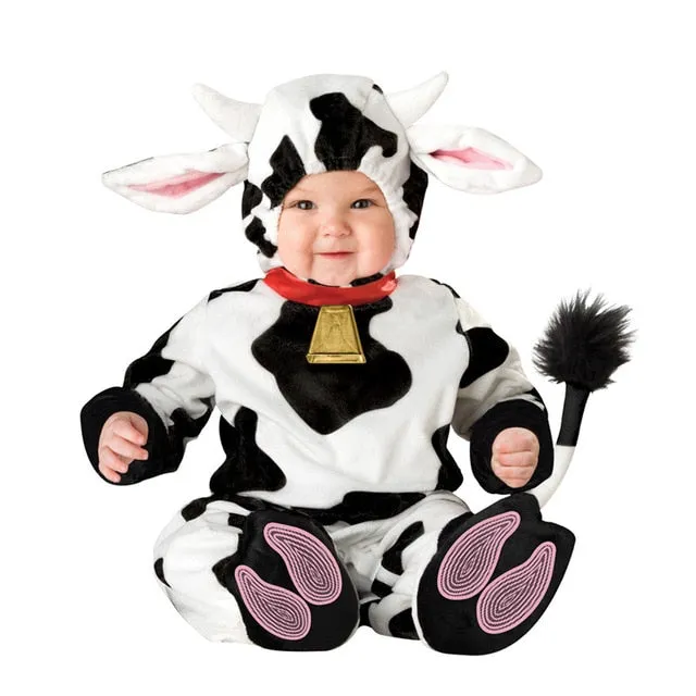 Cute Baby Animal Costume Jumpsuit Romper baby clothes Cosplay Halloween