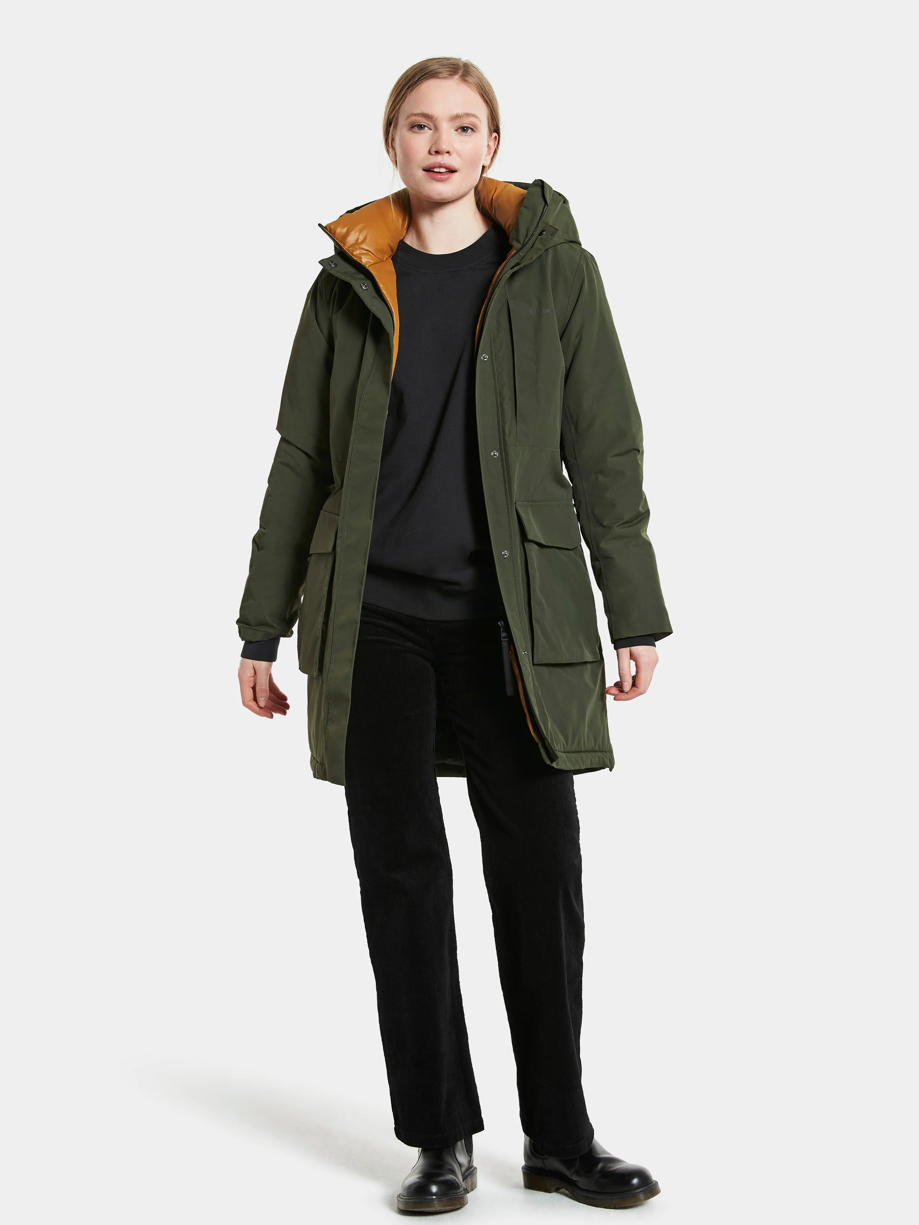 Didriksons Leya Women&#x27;s Parka 2 Deep Green | Buy Didriksons Leya Women&#x27;s Parka 2 Deep Green here | Outnorth