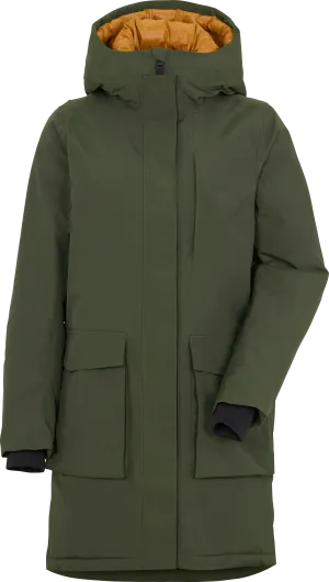 Didriksons Leya Women&#x27;s Parka 2 Deep Green | Buy Didriksons Leya Women&#x27;s Parka 2 Deep Green here | Outnorth