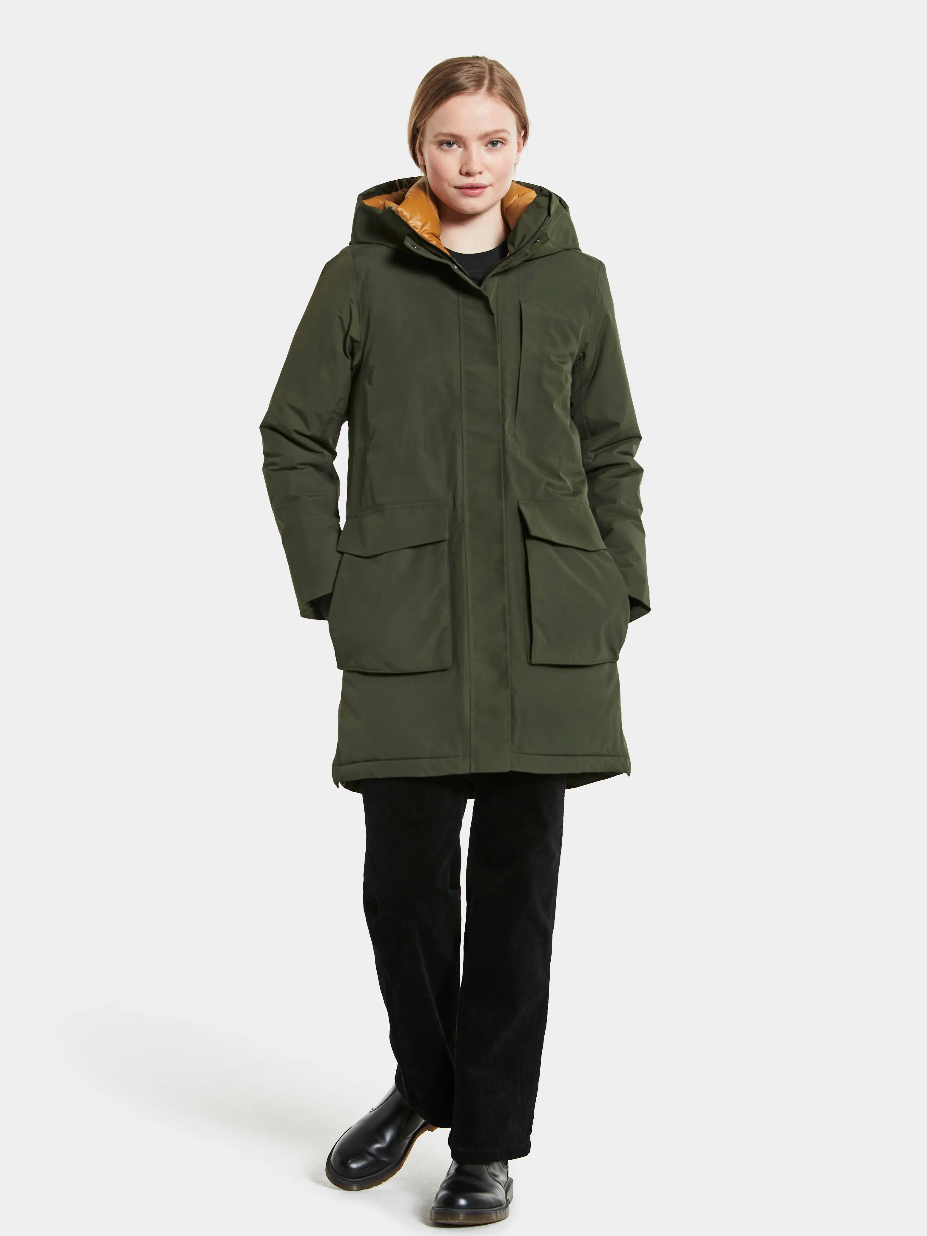 Didriksons Leya Women&#x27;s Parka 2 Deep Green | Buy Didriksons Leya Women&#x27;s Parka 2 Deep Green here | Outnorth