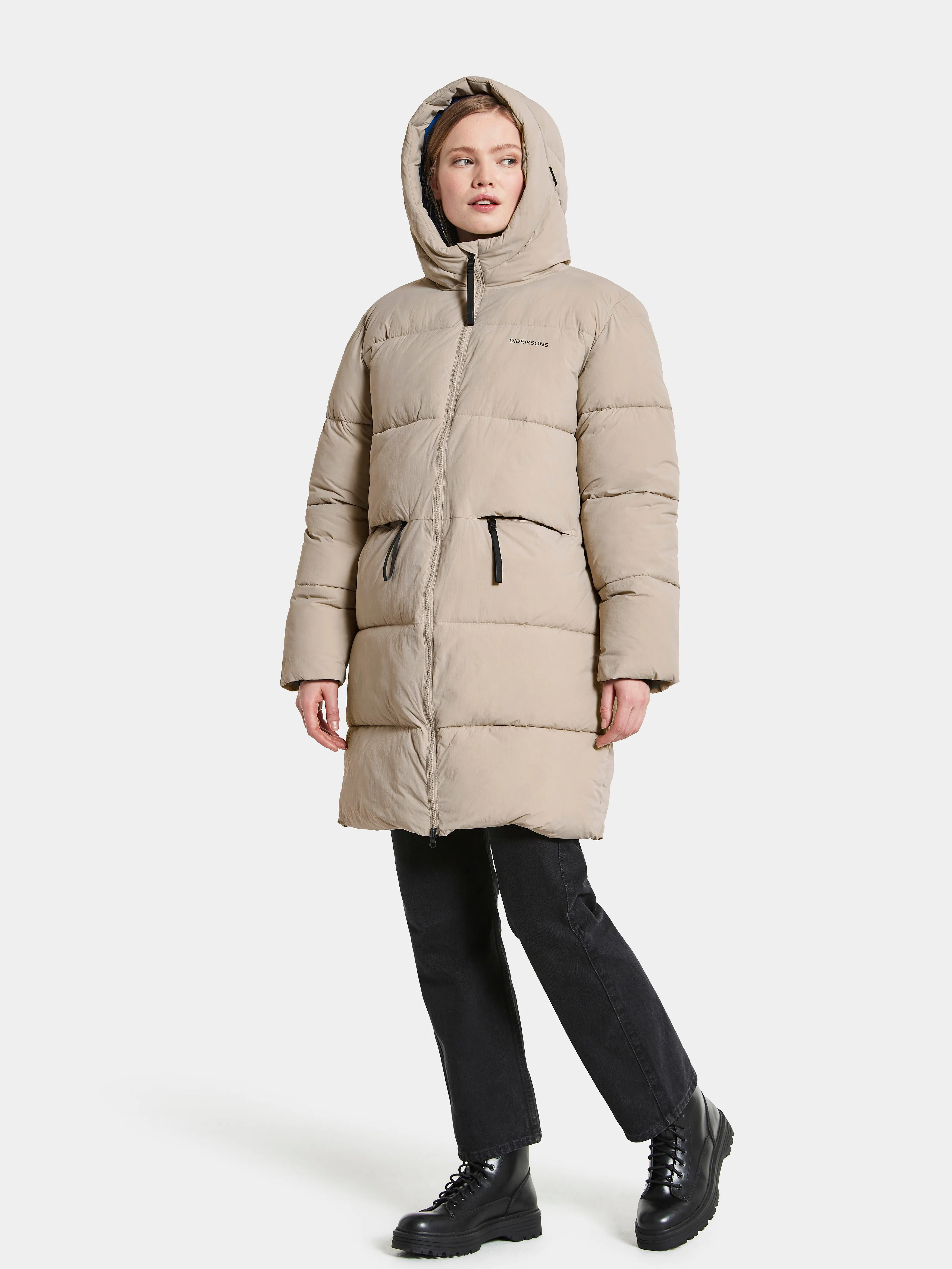 Didriksons Nomi Women&#x27;s Parka 2 Clay Beige | Buy Didriksons Nomi Women&#x27;s Parka 2 Clay Beige here | Outnorth